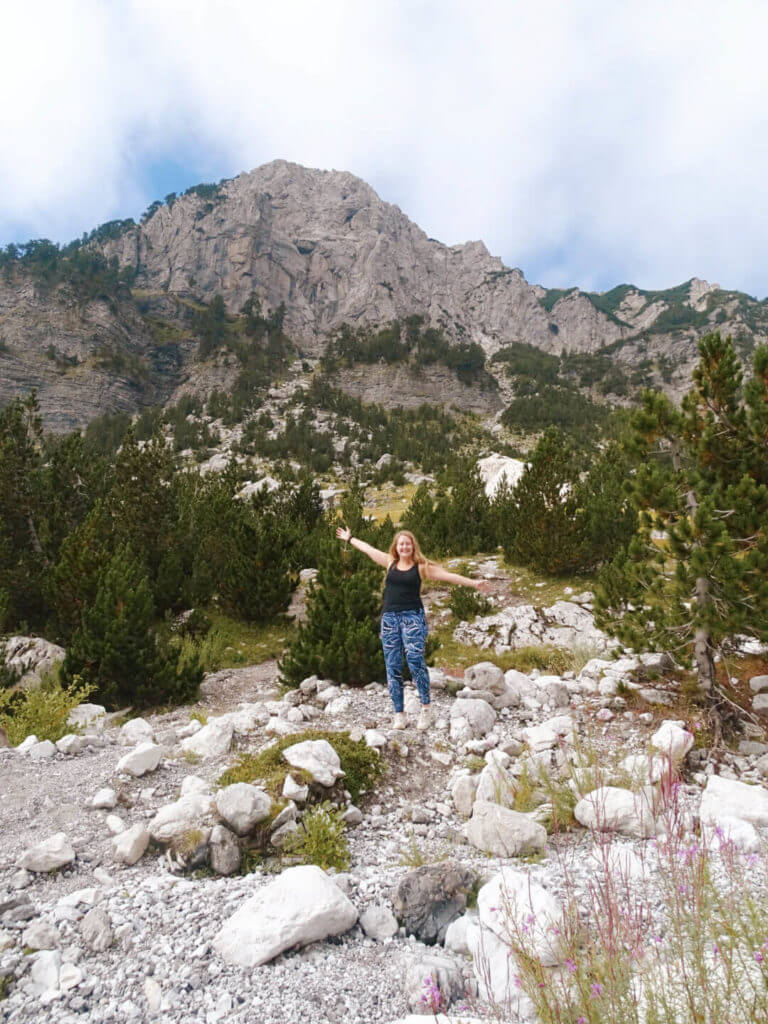 Hiking in albania