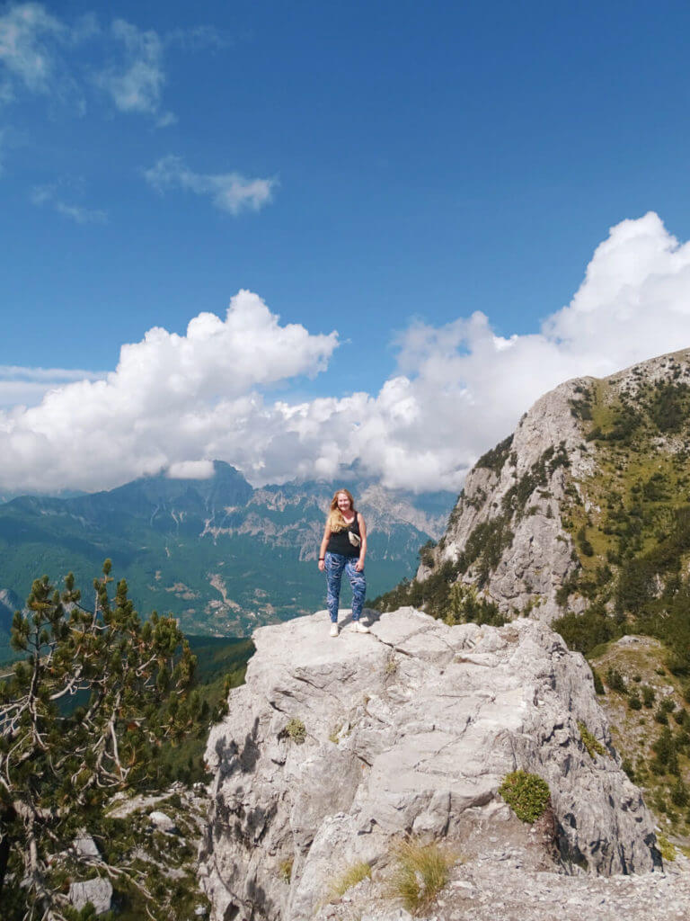 Hiking in albania