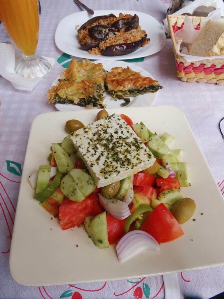 Greek food 