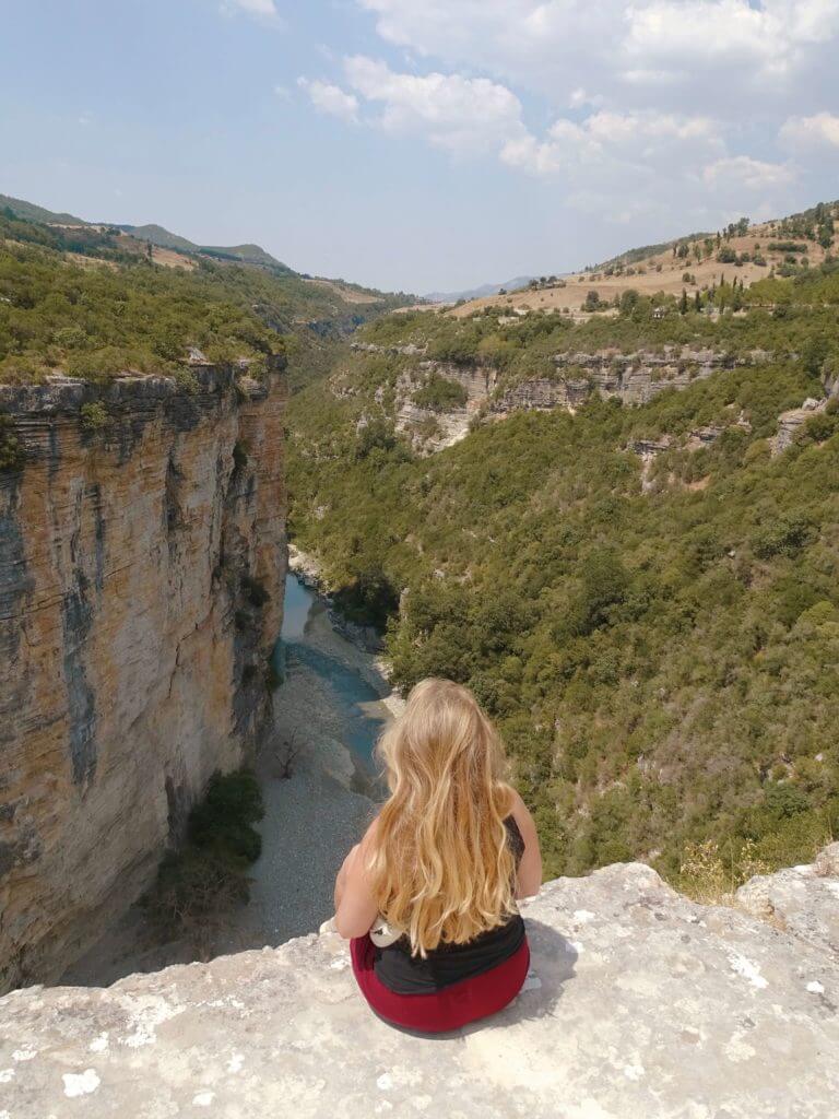 Canyon near Berat Albania