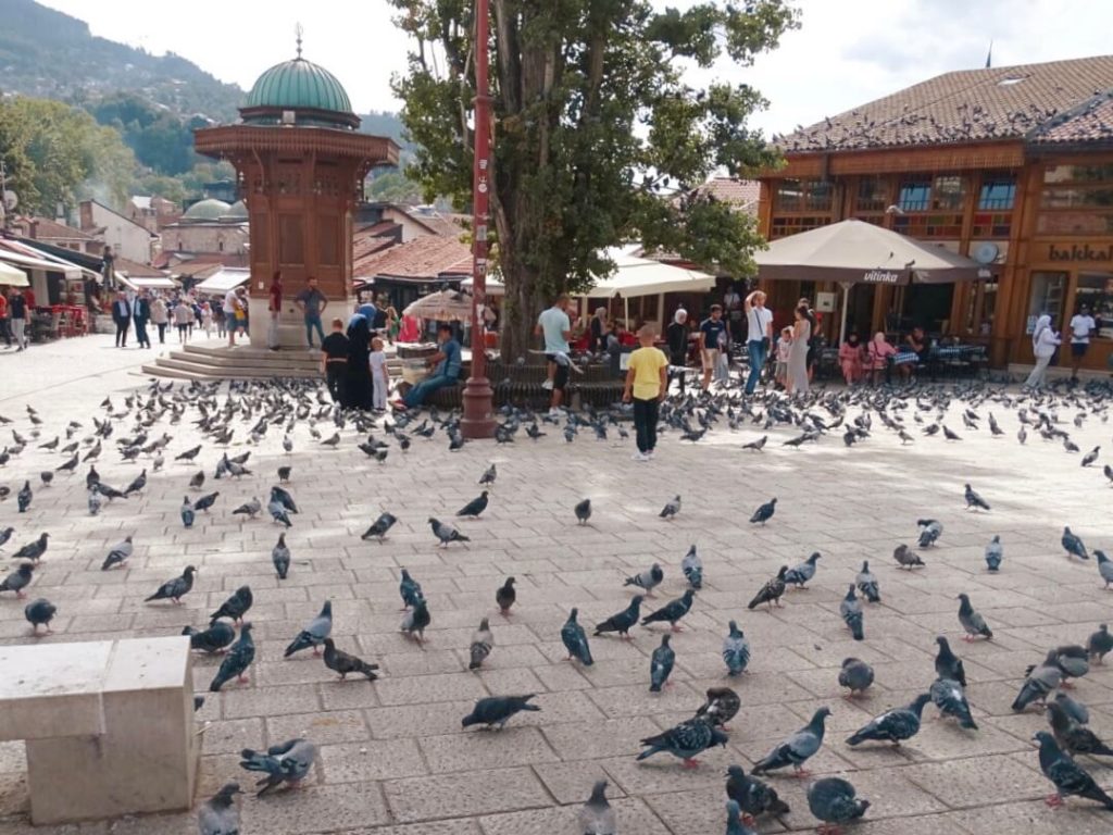 Baščaršija places to visit sarajevo