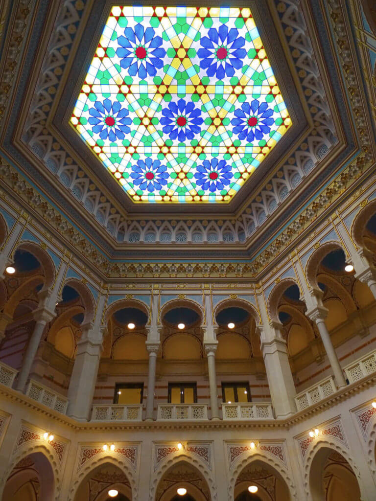 Inside city hall