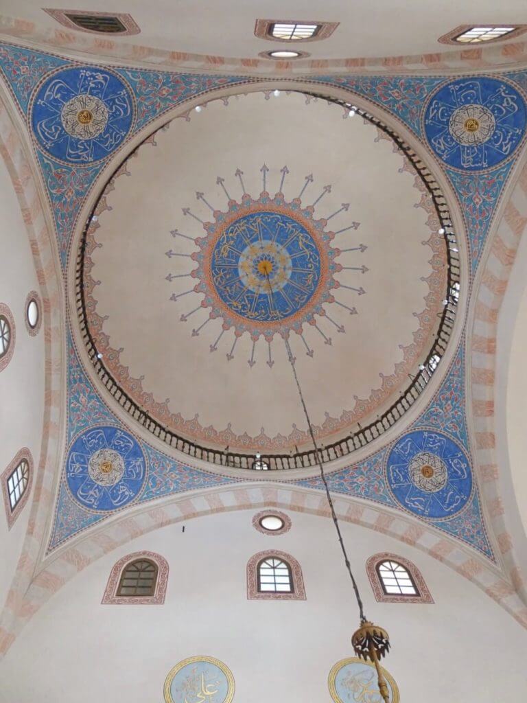 Ceiling of mosque