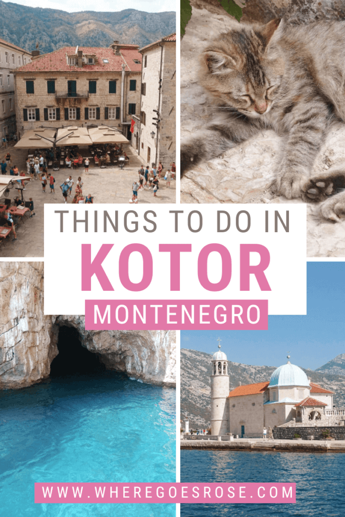 things to do kotor montenegro