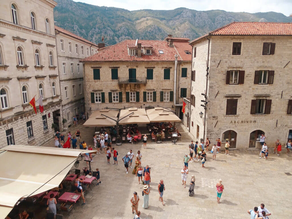 Old town from cathedral