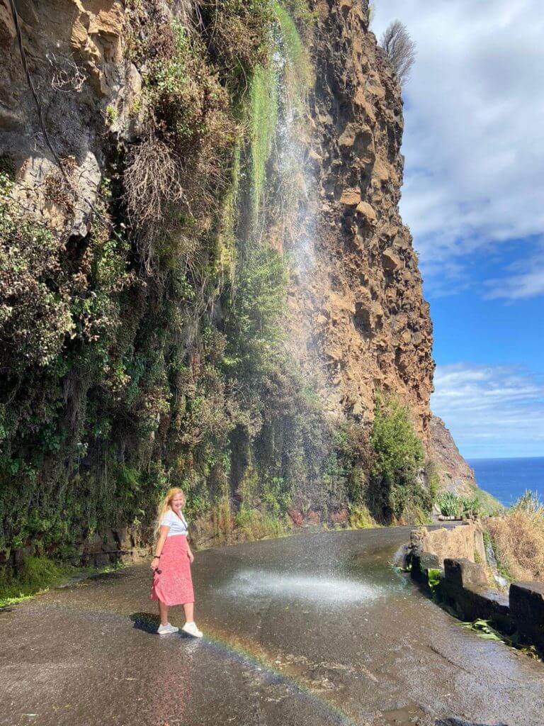 Anjos waterfall