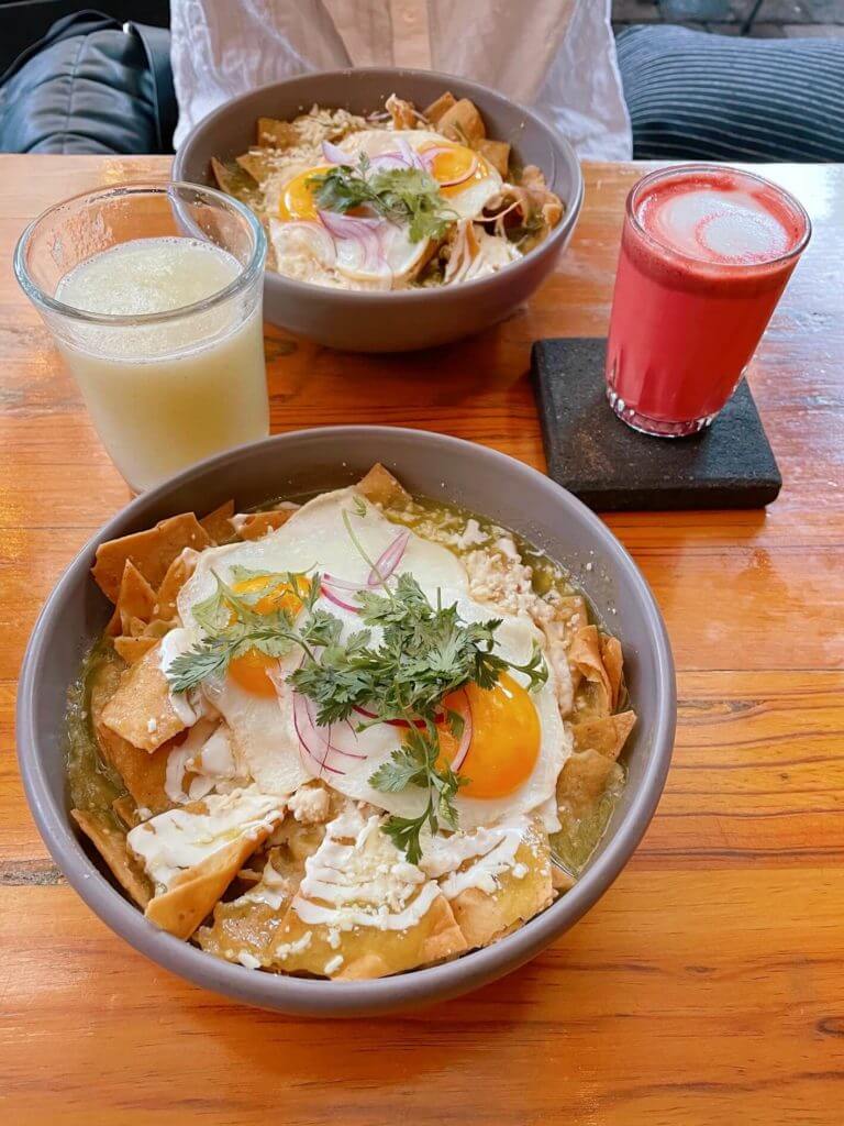 chilaquiles freims cafe condesa