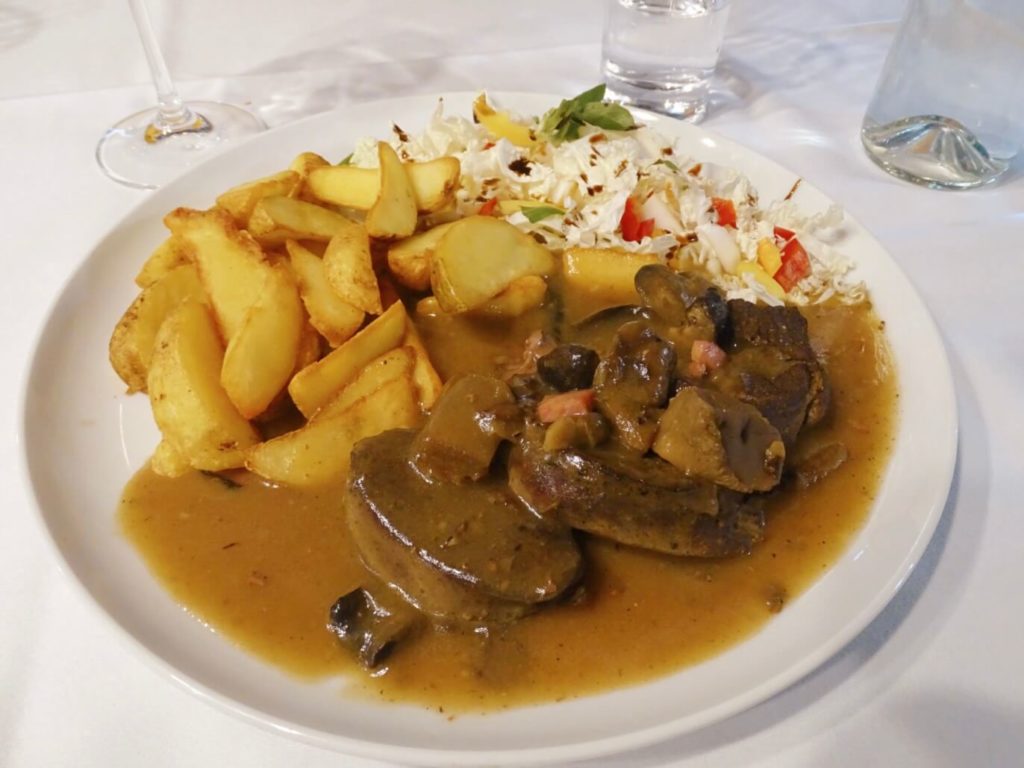 Hearty czech meal