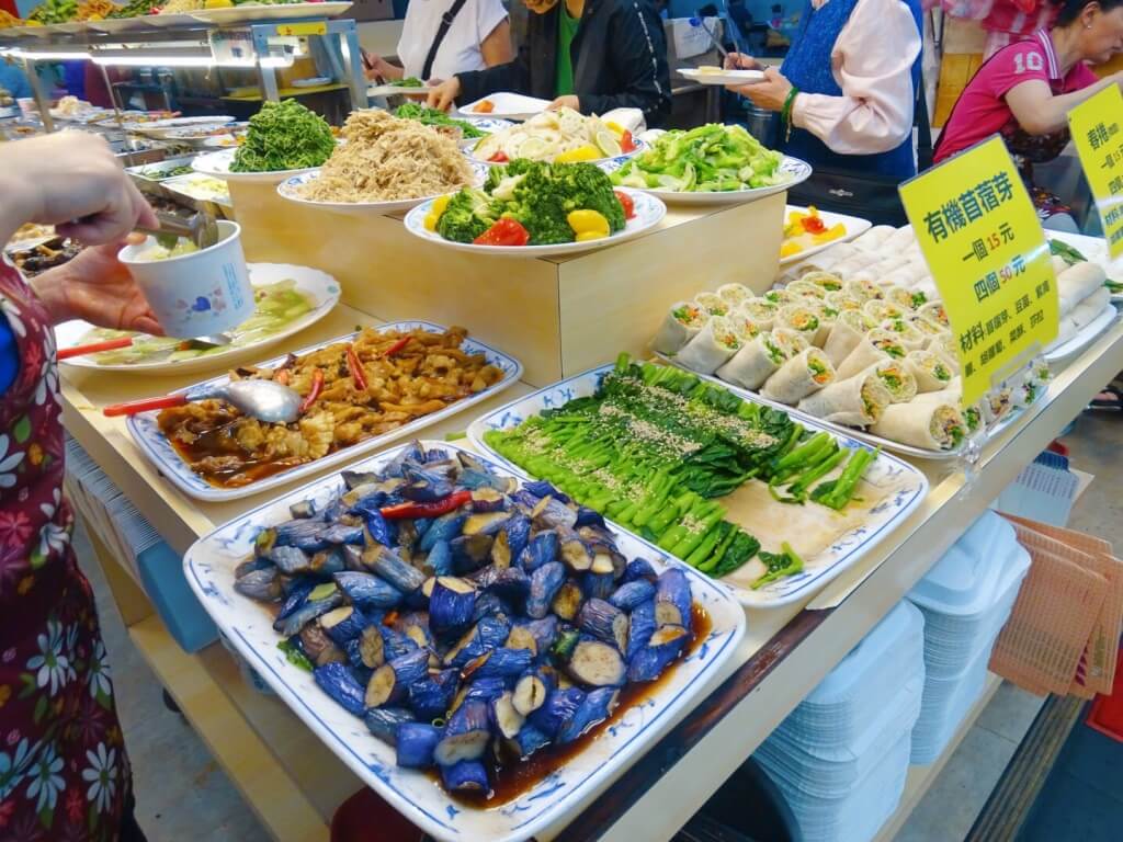 Veggie buffet taiwan