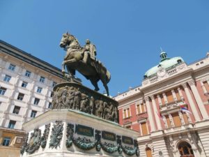 Republic square belgrade