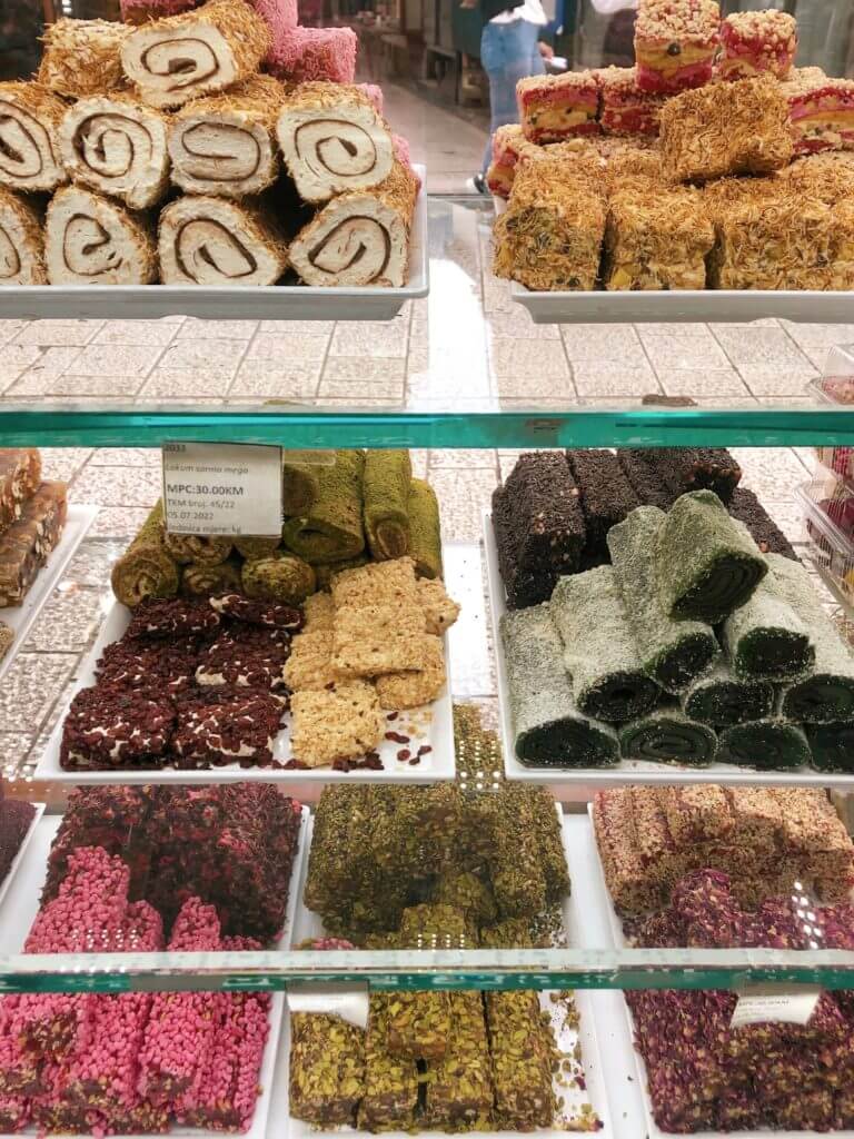Turkish sweet shop sarajevo
