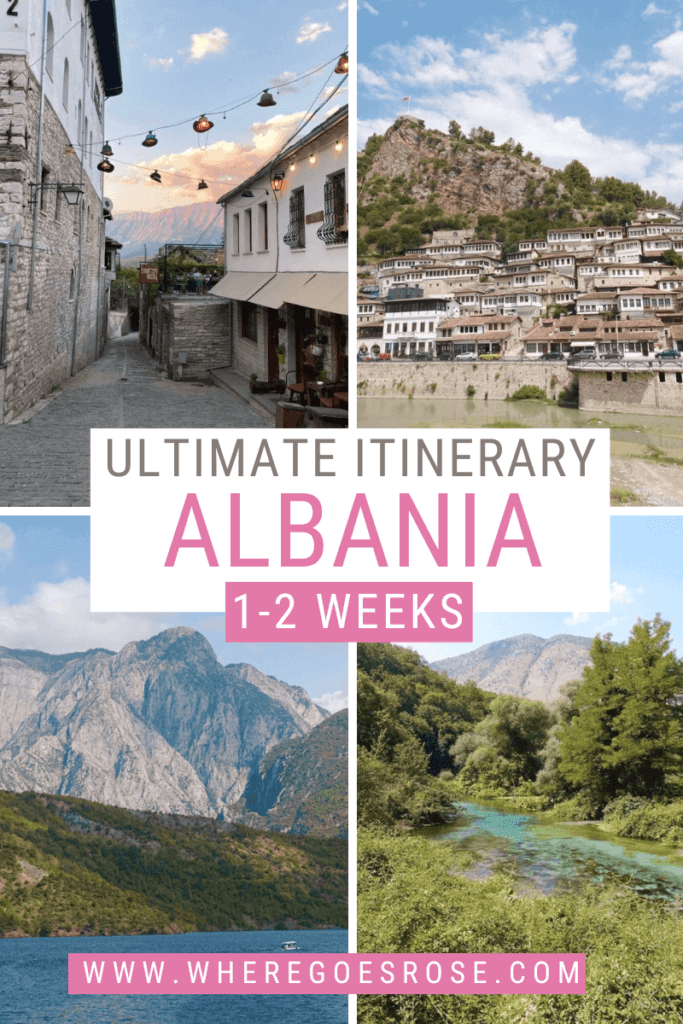 1 or 2 weeks itinerary for albania