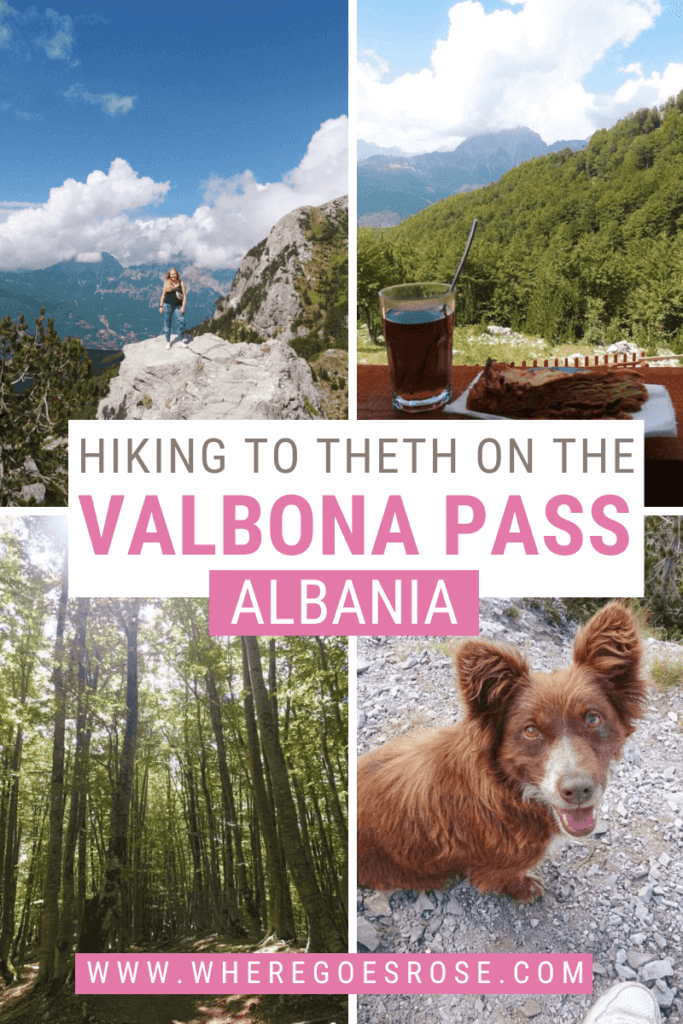 Hiking theth valbona