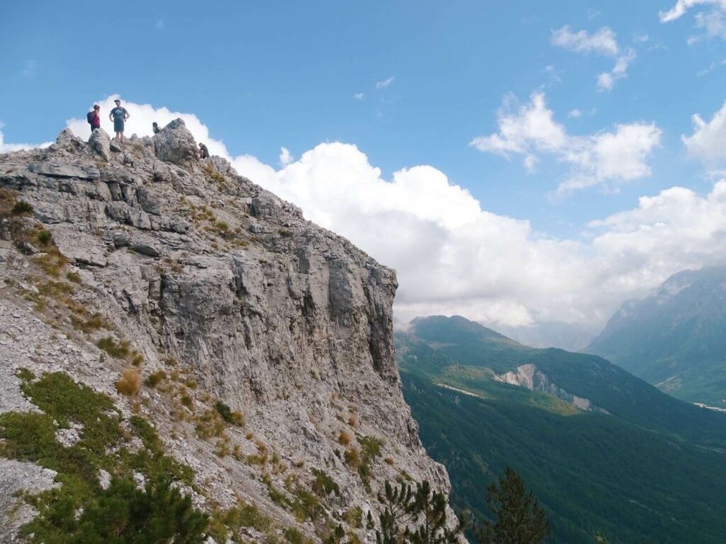 Views from valbona peak walk