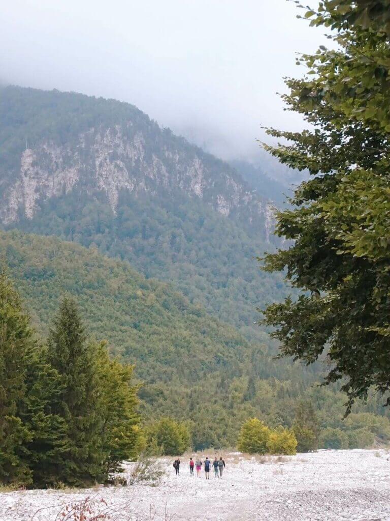 Valbona valley hiking to theth albania