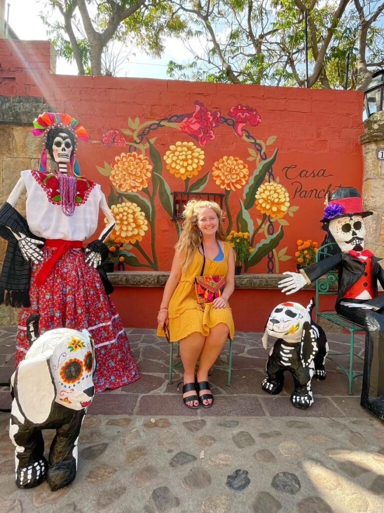 decorations for dia de muertos oaxaca