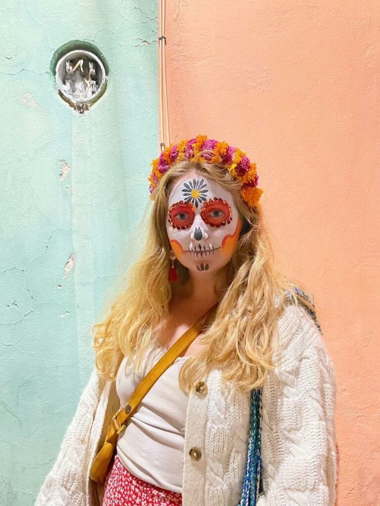 la catrina face paint