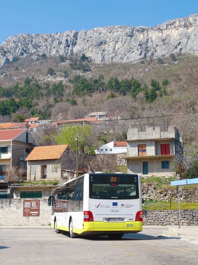 Bus in croatia