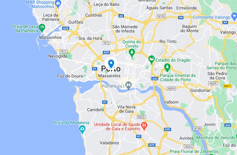 porto map