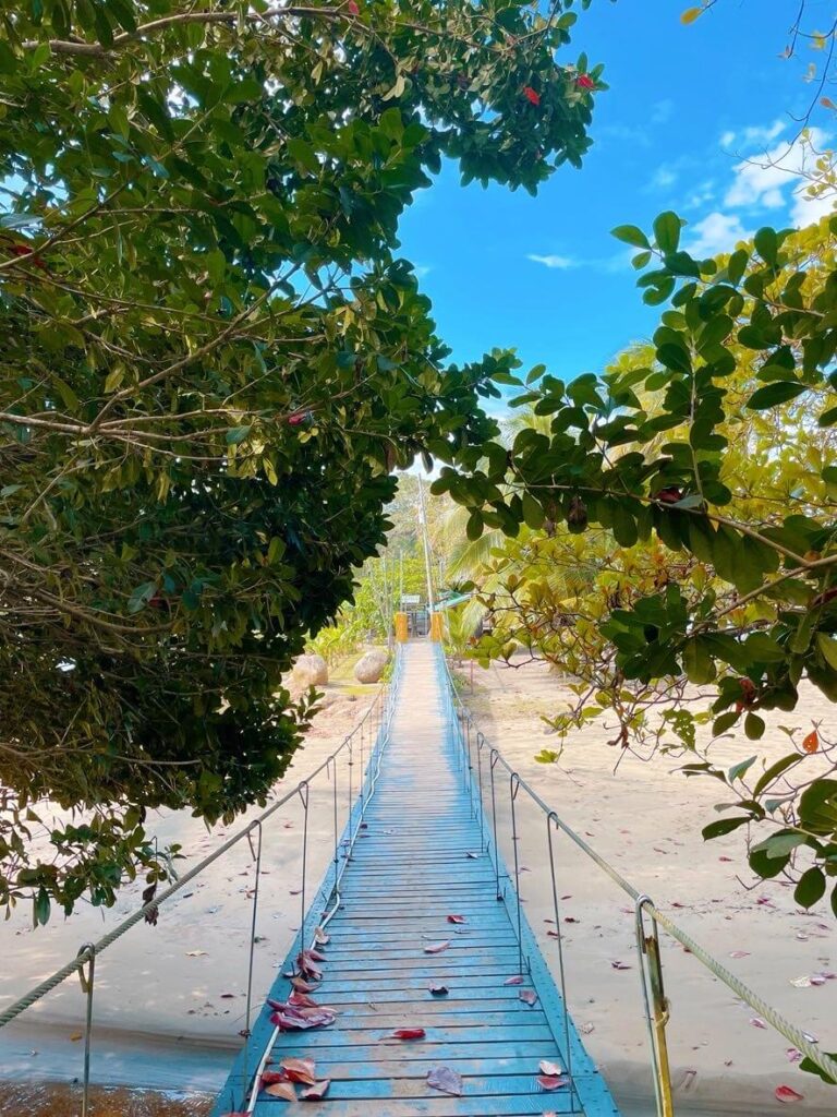 Entry to nature reserve