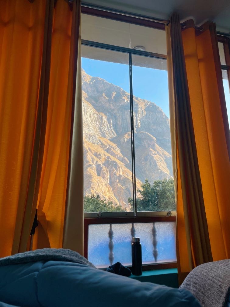 View from our room