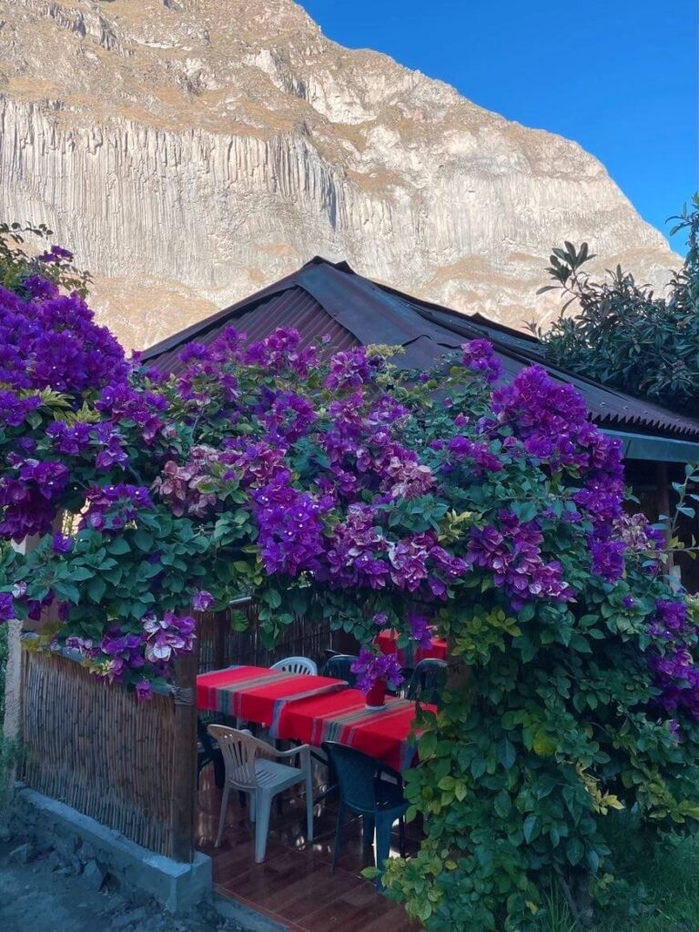 Accomodation with beautiful scenery