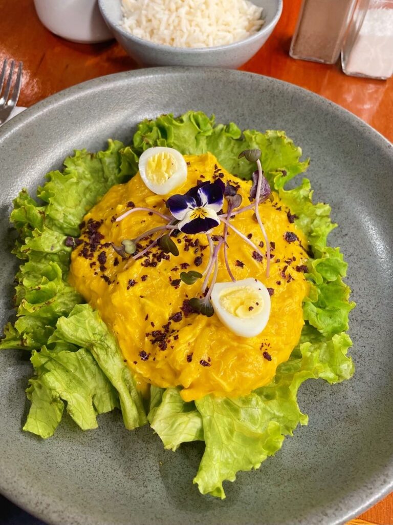 Aji de gallina what and where to eat in cusco 