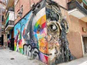 madrid mural