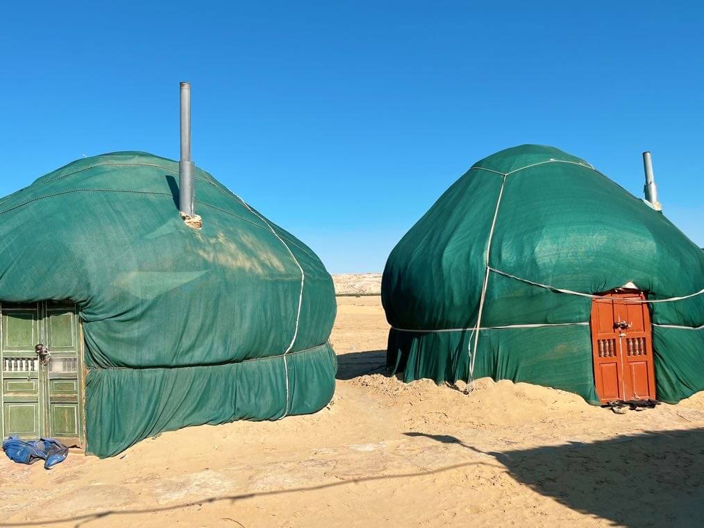 yurt accomodation
