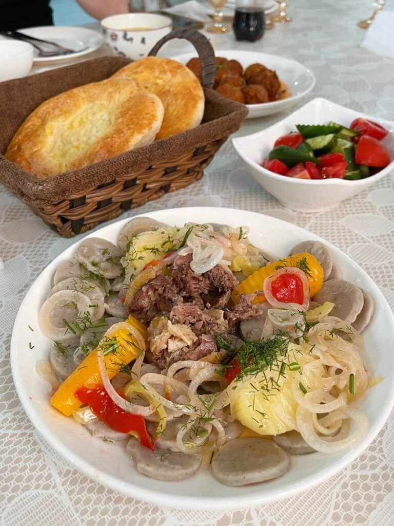 Food on aral sea tour